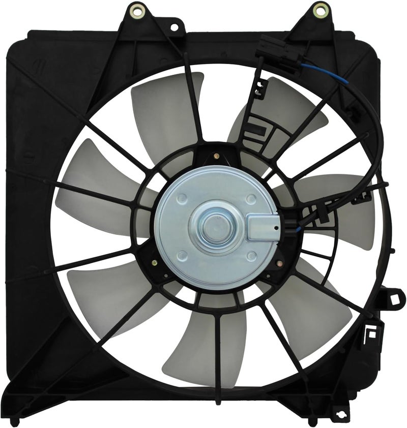 Torcia مجموعة مروحة تبريد المبرد المحسّنة TYG تناسب هوندا فيت 2009-2013 1.5L يدوي | 2-دبوس | 38611-RBB-003 38616-RB0-003 38615-RB0-003 HO3113129 621-418 - Image 2